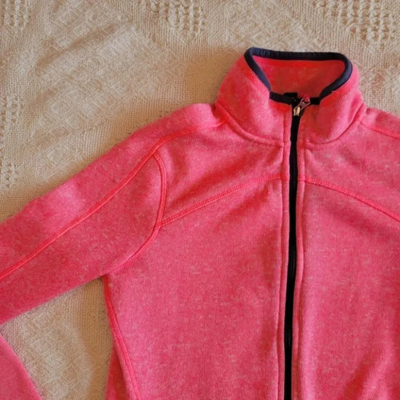 Columbia Pink and Grey Fleece Zip up - Picture 9 of 12